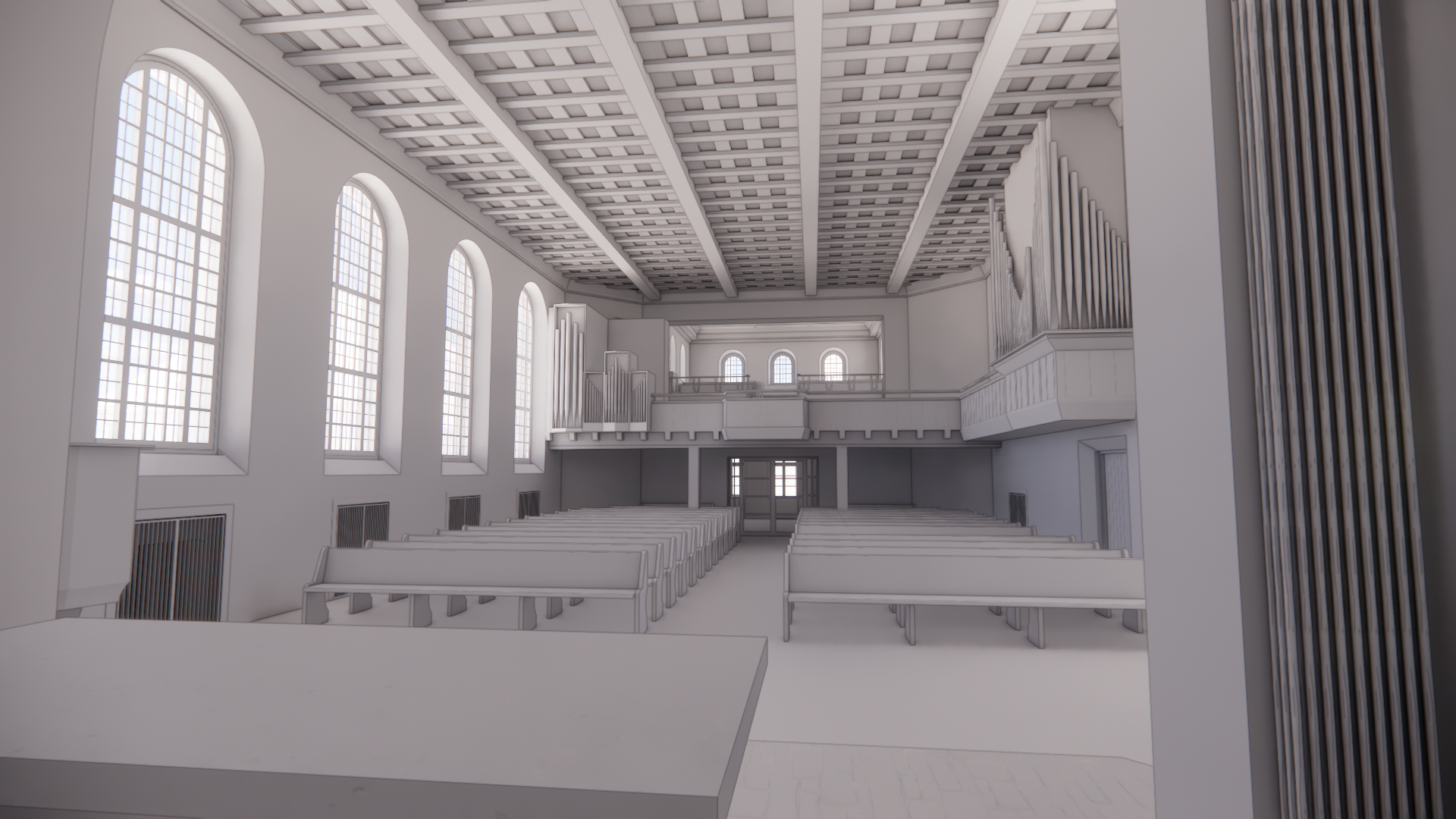 Digitales BIM-Ready- und Revit-Modell eines Bestandsgebaeudes
