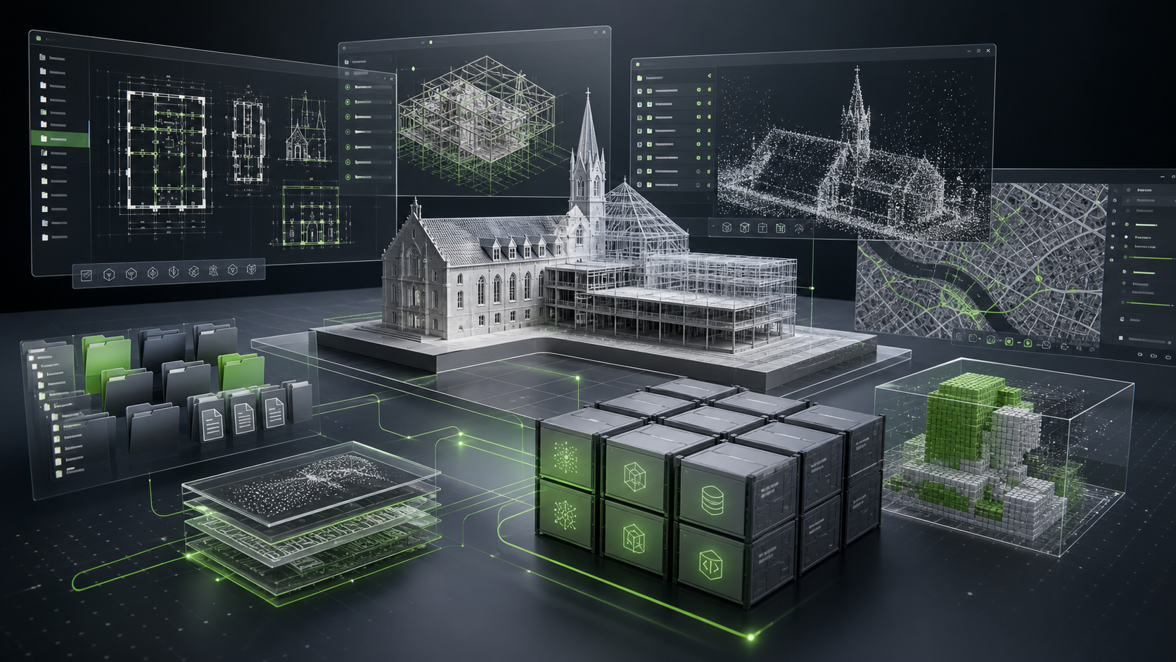 Digitaler Datenraum fuer BIM-Ready- und Revit-Modellierung
